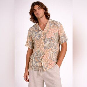 Vans Psychedelic Swirl Button-Up Shirt – Size Medium